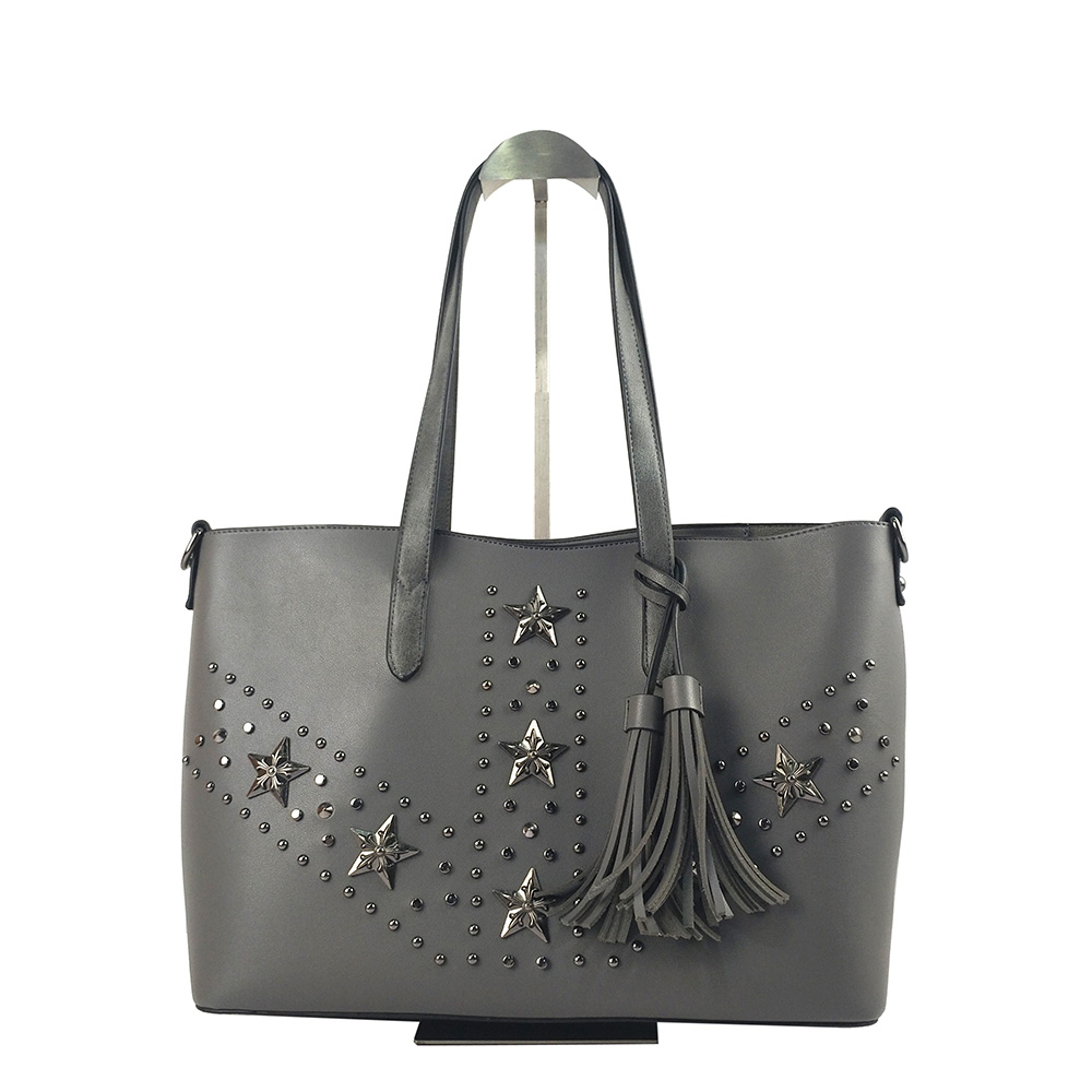 Pentagram Studded Shoulder Bag 