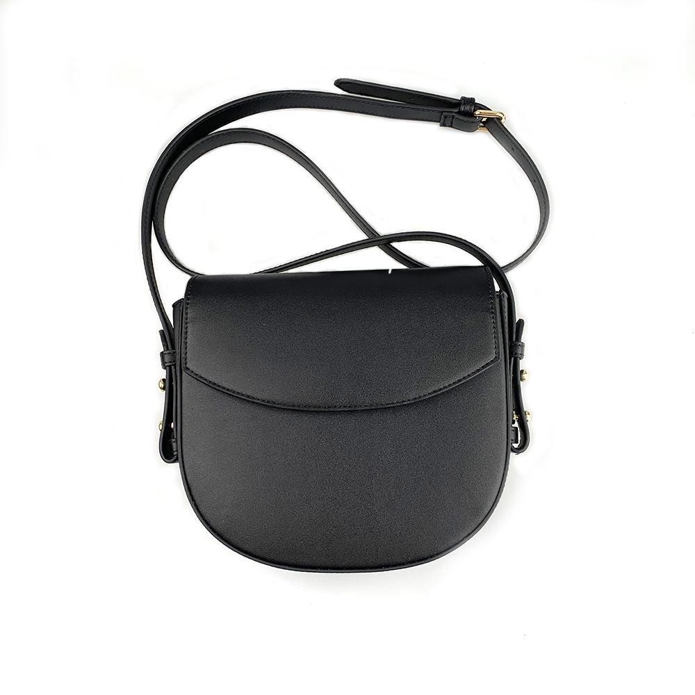 Red Crossbody Bag with Flat
