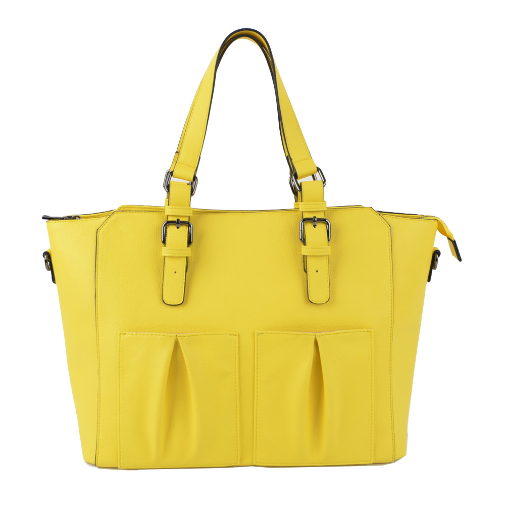 Lemon Yellow Fashion Computer Bag