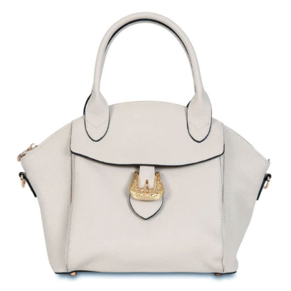 Vibrancy Genuine Leather Tote Handbag