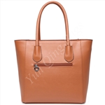 Classic Vertical Shopping Tote Handbag