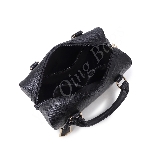 Fashionable Girl Boston Bag with Front Hanger
