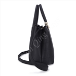 Front Square Embroidery Satchel Bag