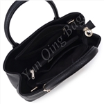 Front Square Embroidery Satchel Bag