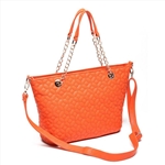 Quilted PU Ladies Tote Bag