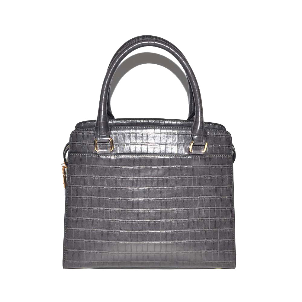 PU Leather Grey Satchel Bag PU Leather Grey Satchel Bag