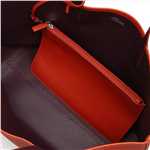 Ladies PU Reversible Bie-Color Tote Bag