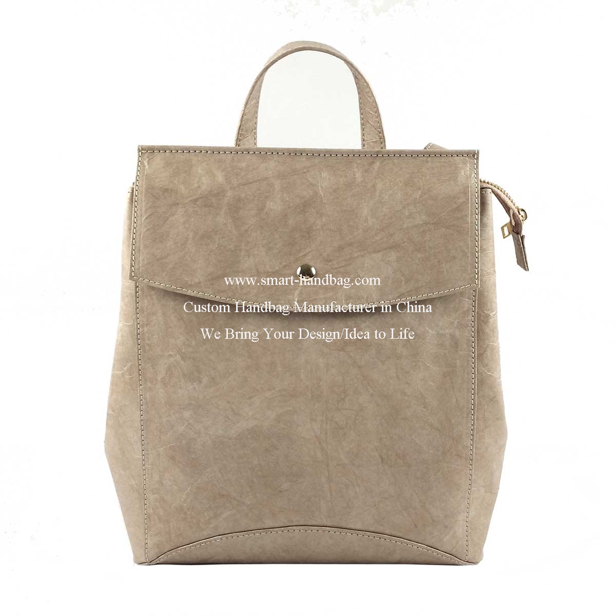 Sling PU Backpack With Flap Sling PU Backpack With Flap