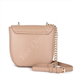 Contrast Color Crossbody Bag Lziard Print