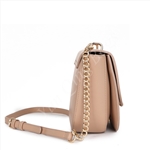 Contrast Color Crossbody Bag Lziard Print