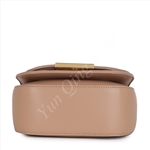 Contrast Color Crossbody Bag Lziard Print