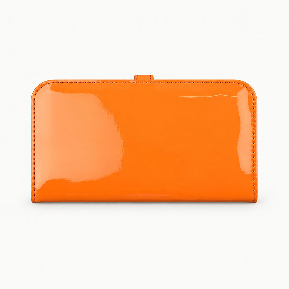 Bright Orange Color Pen Case