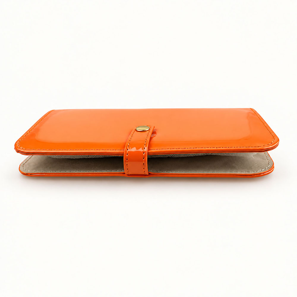Bright Orange Color Pen Case