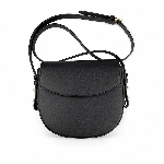 Red Crossbody Bag with Flat