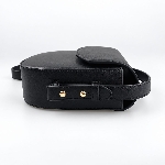 Red Crossbody Bag with Flat