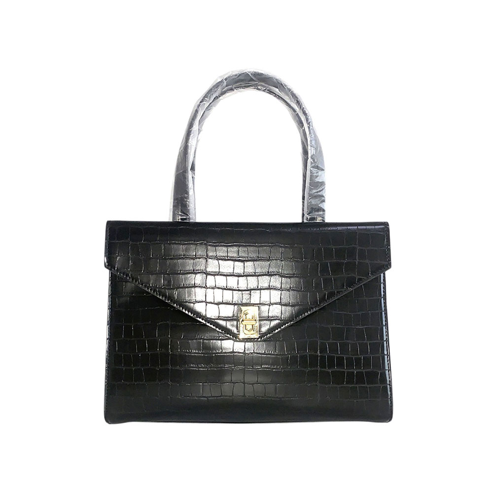 Croco PU Leather Tote Bag