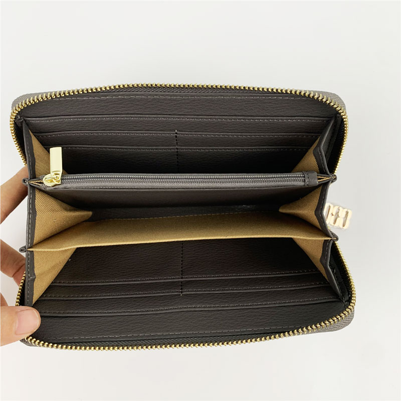 Card holder with zipper around Card holder with zipper around