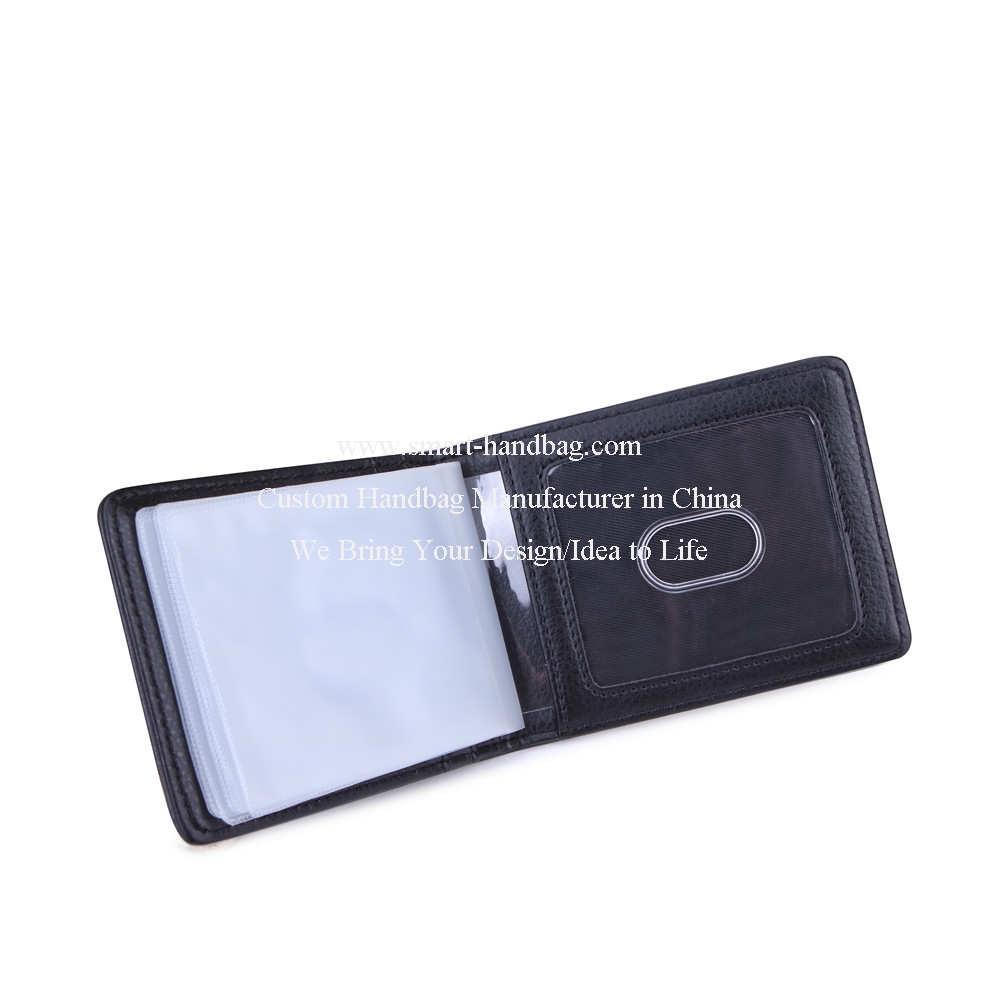 Card Holder with Inside Plastic Holder